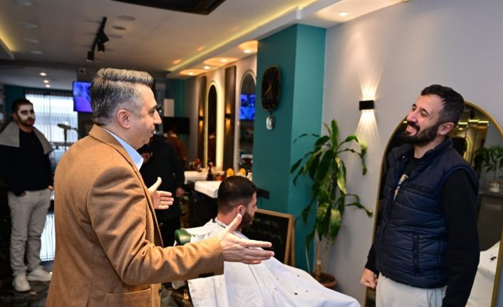 Başkan Yılmaz’dan komşu ziyareti