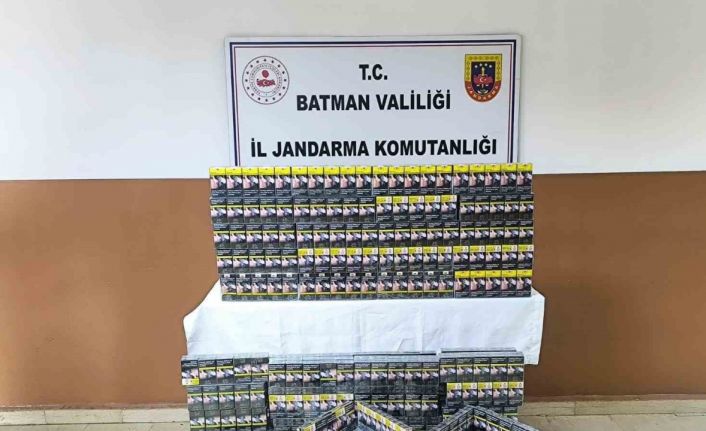 Batman’da kaçakçılık operasyonu