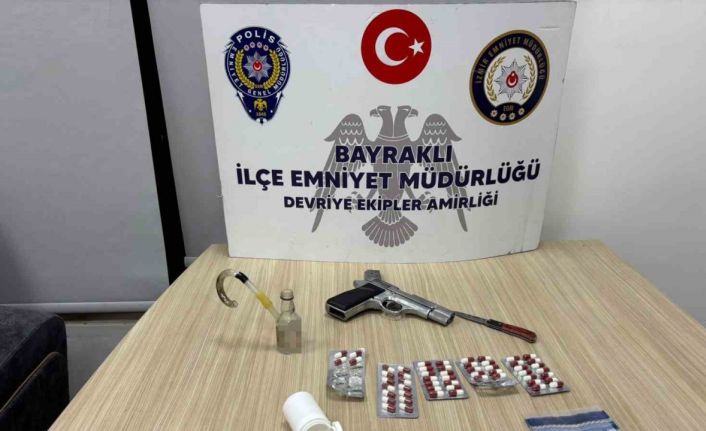 Bayraklı polisi iz sürdü, 4 şüpheliyi kıskıvrak yakaladı