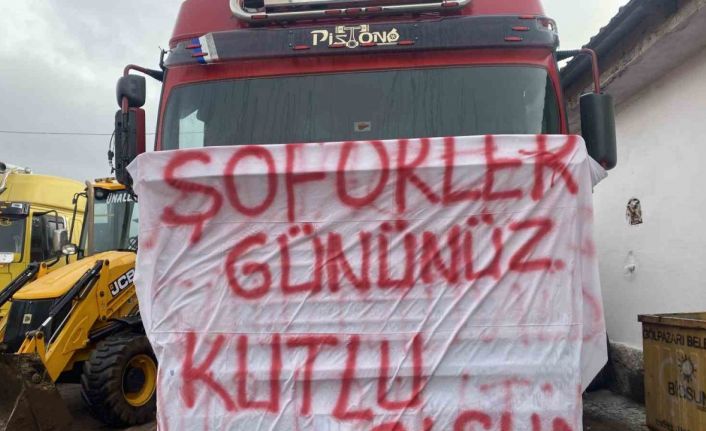 Bilecik’te ilginç bir Dünya Şoförler Günü kutlaması
