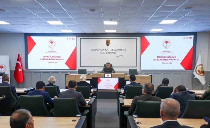 Bilecik’te Kuraklık Kriz Merkezi ve Hayvanları Koruma Kurulu Toplantıları yapıldı