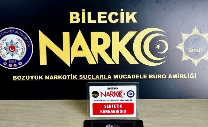 Bilecik’te uyuşturucu operasyonu: 2 gözaltı