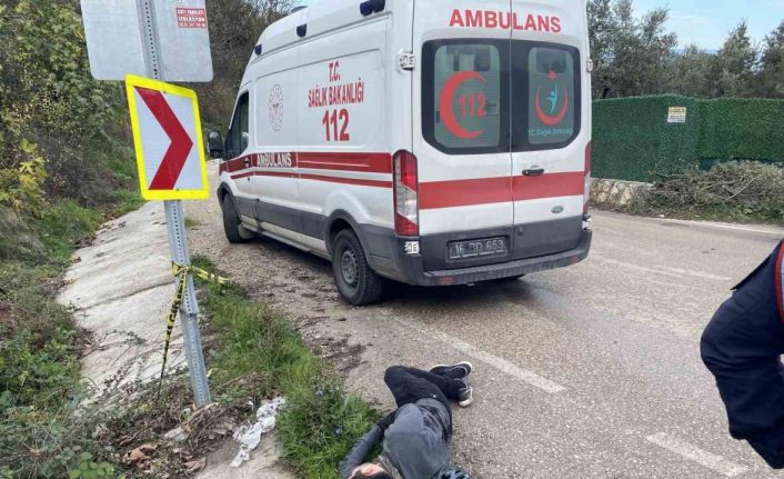 Bisikletli sürücü faciadan böyle döndü...Yaralı kurtuldu