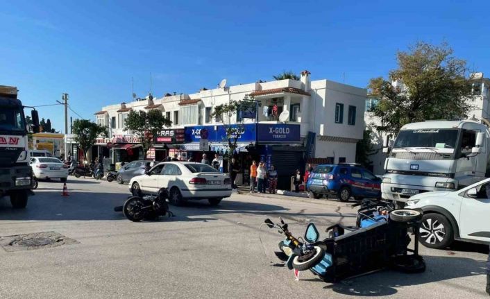 Bodrum’da trafik kazası kaza: 1 ölü, 1 yaralı