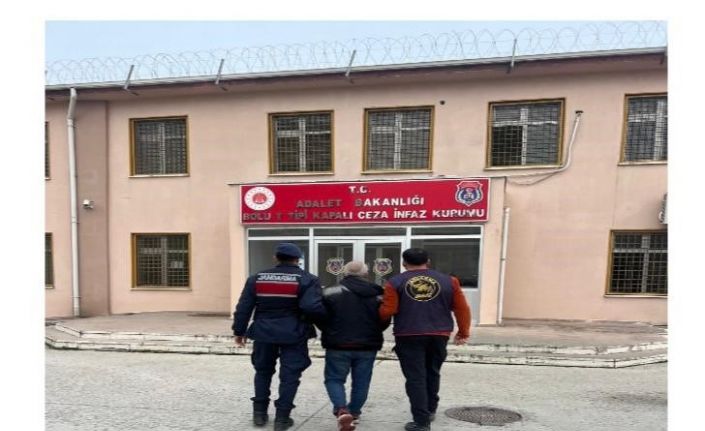 Bolu’da 40 yıl 10 ay hapis cezasıyla aranan firari hükümlü yakalandı