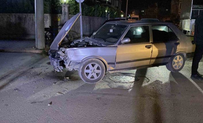 Bursa’da trafik kazası: 1 yaralı