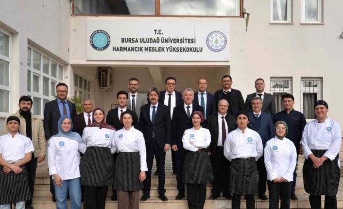 BUÜ yönetiminden Keles ve Harmancık ziyareti