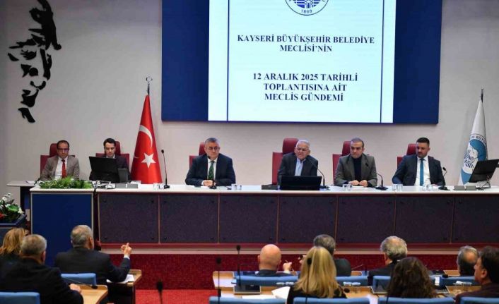 Büyükşehir yılın son meclis toplantısını gerçekleştirdi