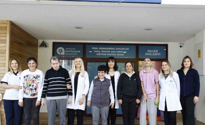 Büyükşehir’in "Mola Evleri" özel bireylerin ailelerine nefes aldırıyor