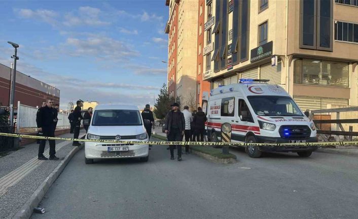 Caddede kovaladığı şahsı tüfekle vurdu