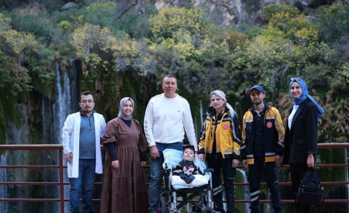 Cam kemik hastası çocuğun hayalini sağlık ekipleri gerçekleştirdi