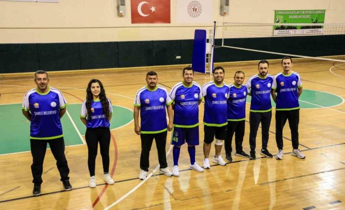 Çameli’de Kurumlar-Mahalleler Arası Voleybol Turnuvası başladı