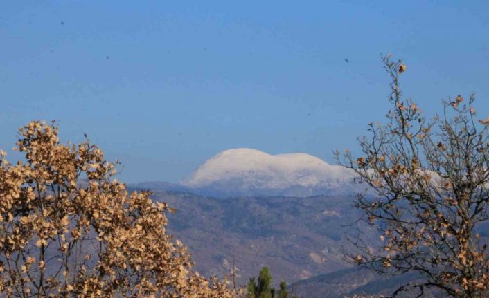 Çankırı’da sonbahar ve kış aynı karede