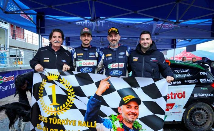 Castrol Ford Team Türkiye, 2025 Türkiye Ralli Şampiyonası’nda sınıfında birinci oldu