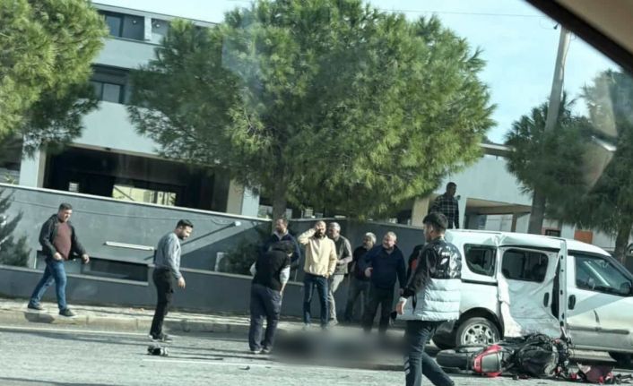Çeşme’de motosiklet kazası: 1 ölü, 1 yaralı