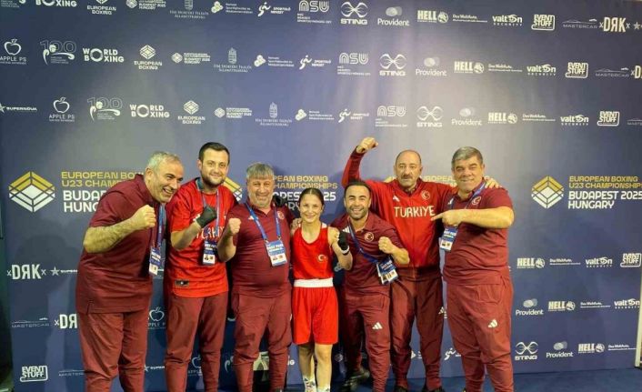 Cizreli milli boksör, Macaristan’da Avrupa şampiyonu oldu