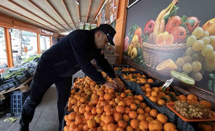 Çorum’da manav ve marketlere sıkı denetim: 105 işetme denetlendi