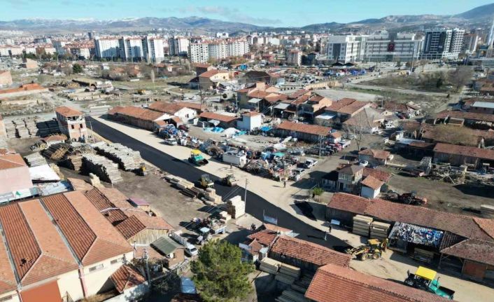 Çorum’da trafiği rahatlatacak yeni bir bağlantı yolu daha açıldı