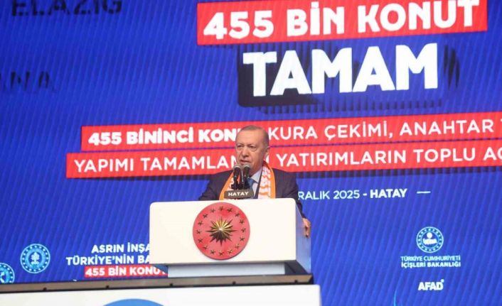 Cumhurbaşkanı Erdoğan: "Devletle milleti karşı karşıya getirmeye çalışanların hiçbirisi yok. Ama biz buradayız"