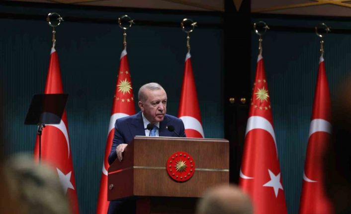 Cumhurbaşkanı Erdoğan: "Türkiye, hedeflerine er ya da geç, öyle veya böyle ama mutlaka ulaşır"