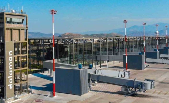 Dalaman havalimanı 11 ayda 5 milyon 542 bin yolcuya hizmet verdi