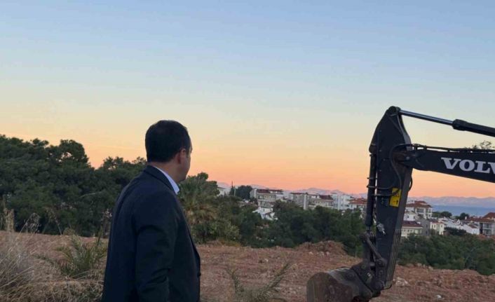 Datça’ya yeni hükümet konağı için inşaat başladı