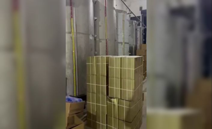 Denizli’de binlerce litre kaçak yağ ele geçirildi