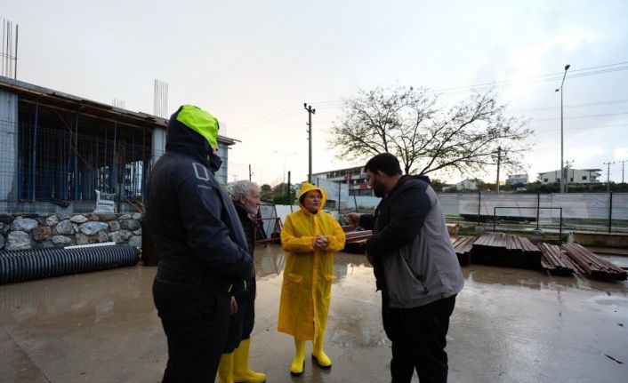 Didim Belediyesi aşırı yağış sonrası teyakkuz halinde