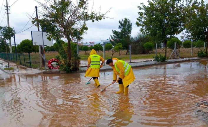 Didim Belediyesi ekiplerinden anında müdahale