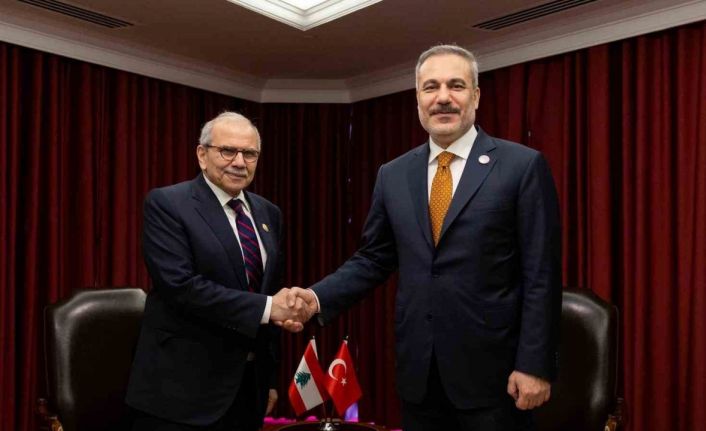 Dışişleri Bakanı Fidan, Lübnan Başbakanı Salam ile görüştü