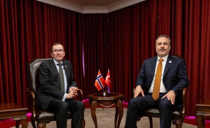 Dışişleri Bakanı Fidan, Norveçli mevkidaşı Eide ile görüştü