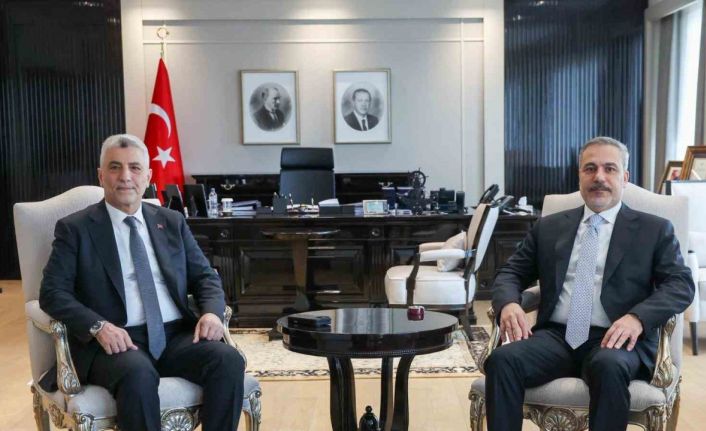 Dışişleri Bakanı Fidan, Ticaret Bakanı Bolat ile görüştü