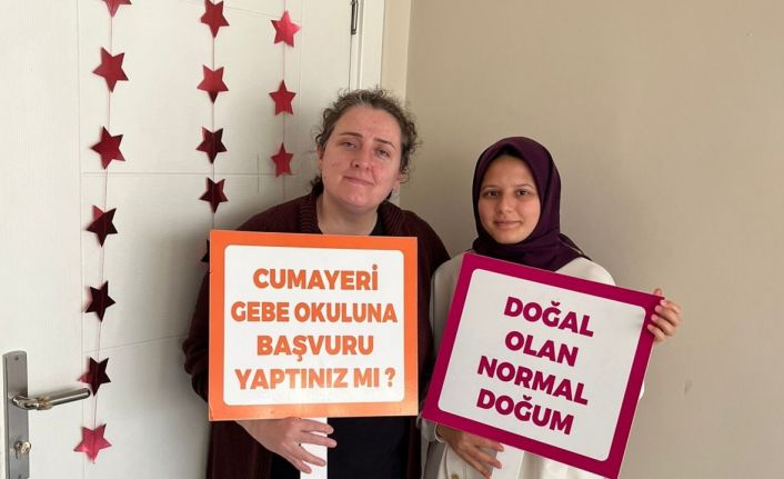 Doğal olan normal doğum farkındalık etkinliği düzenlendi