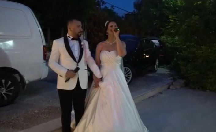 Düğünlerinde söyledikleri şarkı başlarına bela oldu