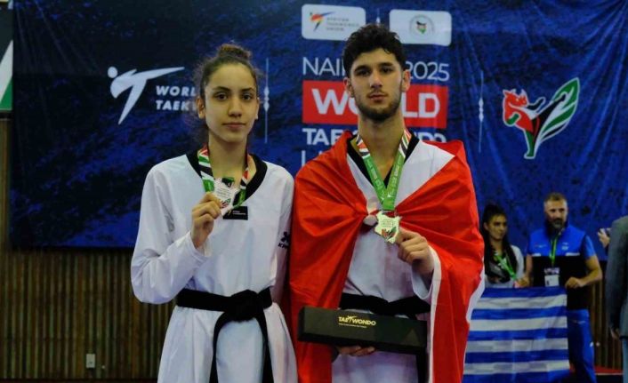 Dünya Ümitler Taekwondo Şampiyonası’nda millilerden iki gümüş