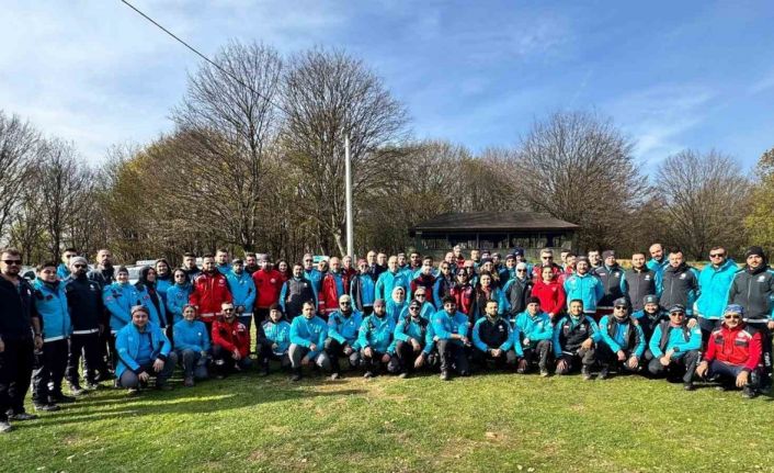 Düzce’de gerçekleştirilen tatbikatta UMKE’ciler yeteneklerini geliştirdi