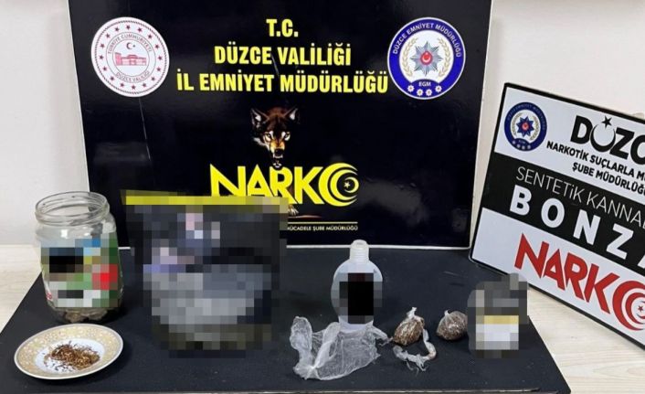 Düzce’de uyuşturucu operasyonu