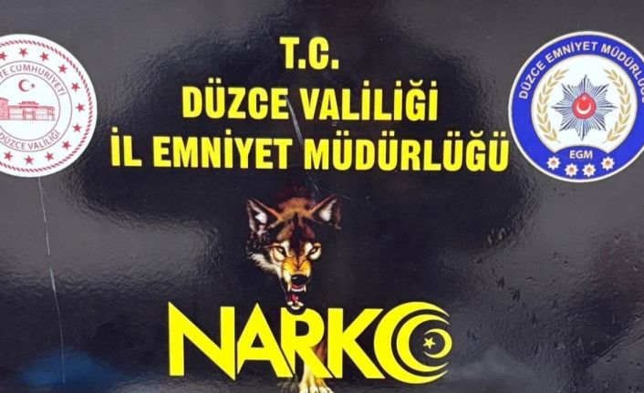 Düzce’de uyuşturucu operasyonu 1 tutuklama