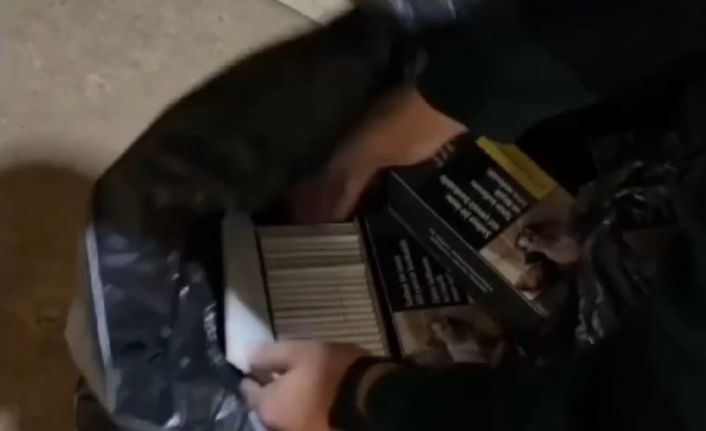 Efeler’de kaçak sigara operasyonu: 2 gözaltı