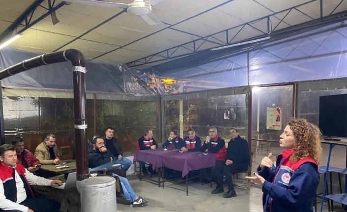 Efeler’de şap hastalığı bilgilendirmesi