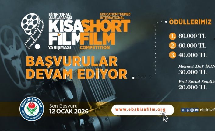 Eğitim temalı 9. Uluslararası Kısa Film Yarışması’na başvurular devam ediyor