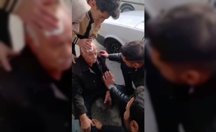 Elazığ’da otomobilin çarptığı yaşlı adam yaralandı