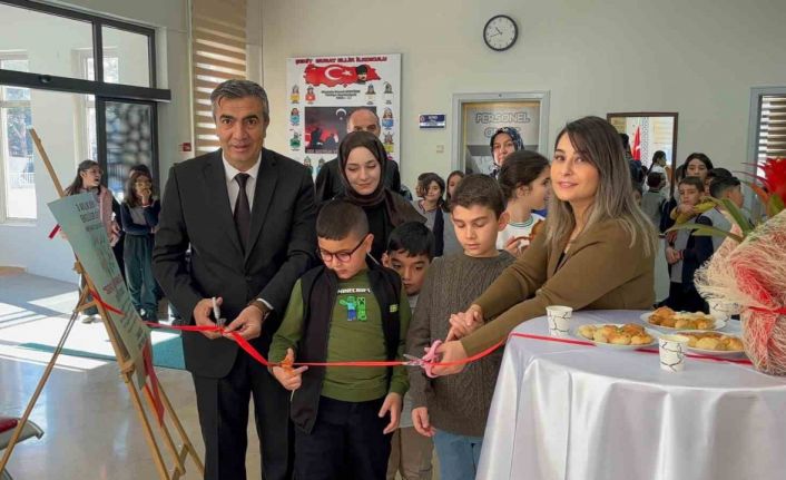 Erzurum’da özel öğrencilerden anlamlı sergi