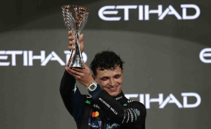 Formula 1’de şampiyon Lando Norris
