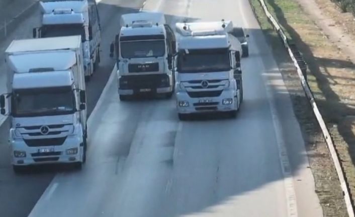 Gaziantep’te dron destekli denetimlerde 4 bin 786 araca ceza