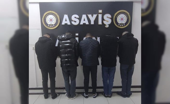 Gaziantep’te iki iş yerine silahla ateş edilmesine ilişkin 5 şüpheli yakalandı