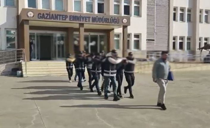 Gaziantep’te mesaj salonunu silahla tehdit edenlere operasyon: 3 şahıs tutuklandı