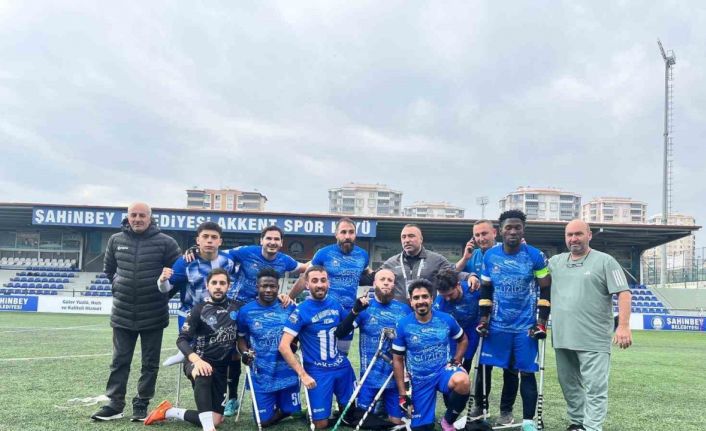 Gebze Belediyesi Ampute Futbol Takımı, sezona galibiyetle başladı
