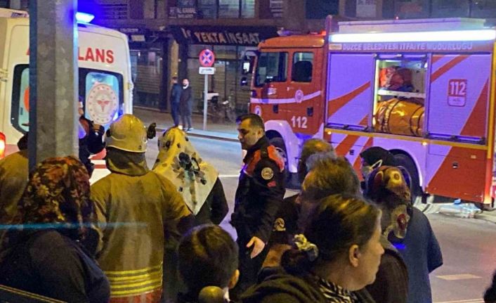 Genç kadın, polis ve itfaiye ekiplerini seferber etti