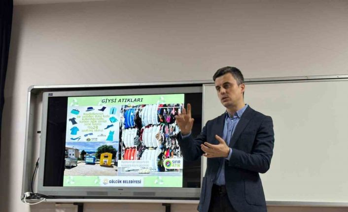 Gölcük’te lise öğrencilerine "sıfır atık" eğitimi